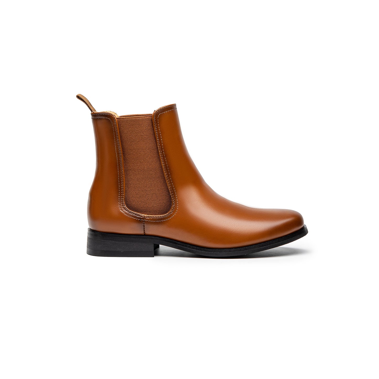 Women's Chelsea Boots Slip-on Low Heeled Booties for Women Casual Comfortable Ankle Booties Shoes