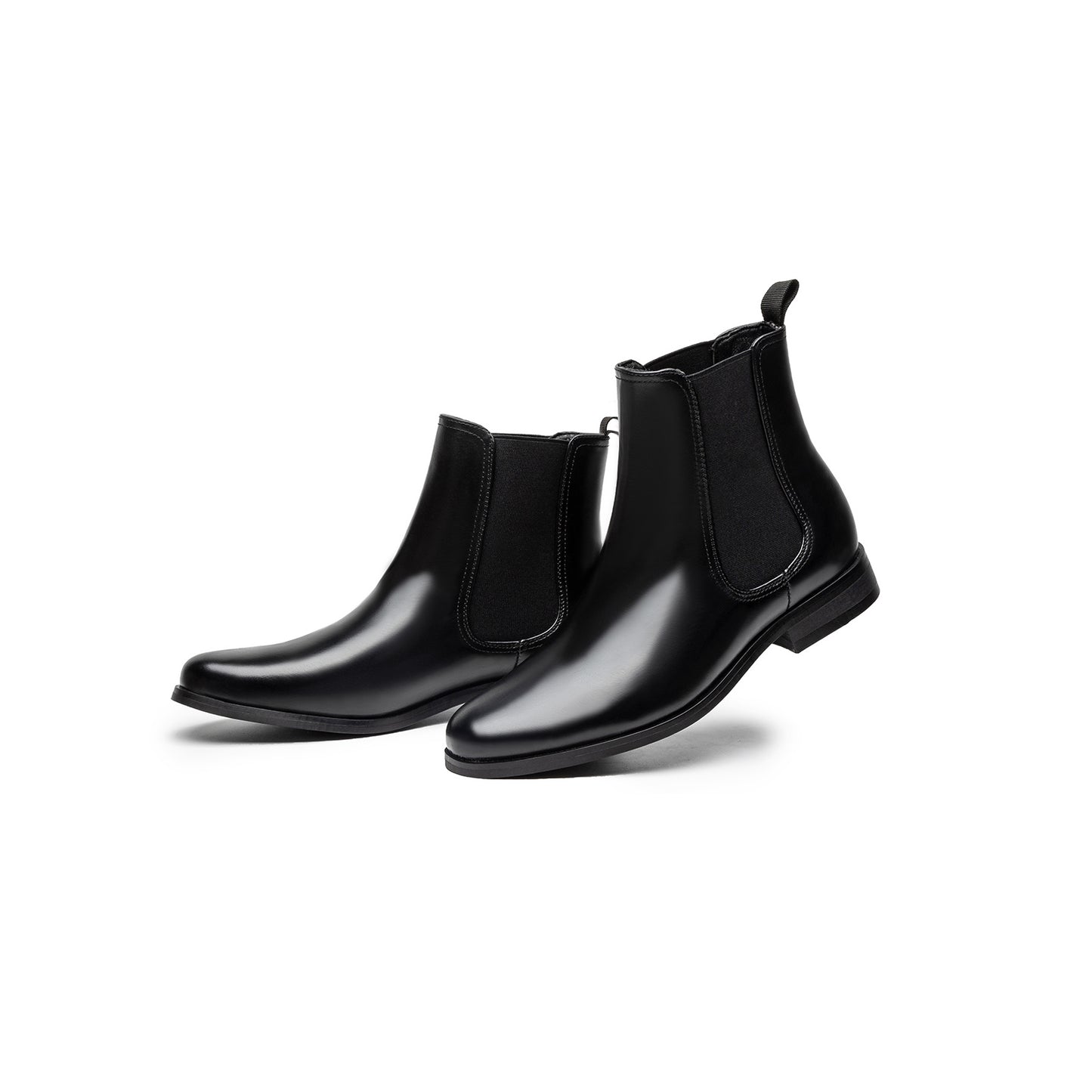 Women's Chelsea Boots Slip-on Low Heeled Booties for Women Casual Comfortable Ankle Booties Shoes