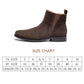 Women's Suede Leather Chelsea Low Heel Ankle Boots for Women,Casual Dress Ankle Bootie